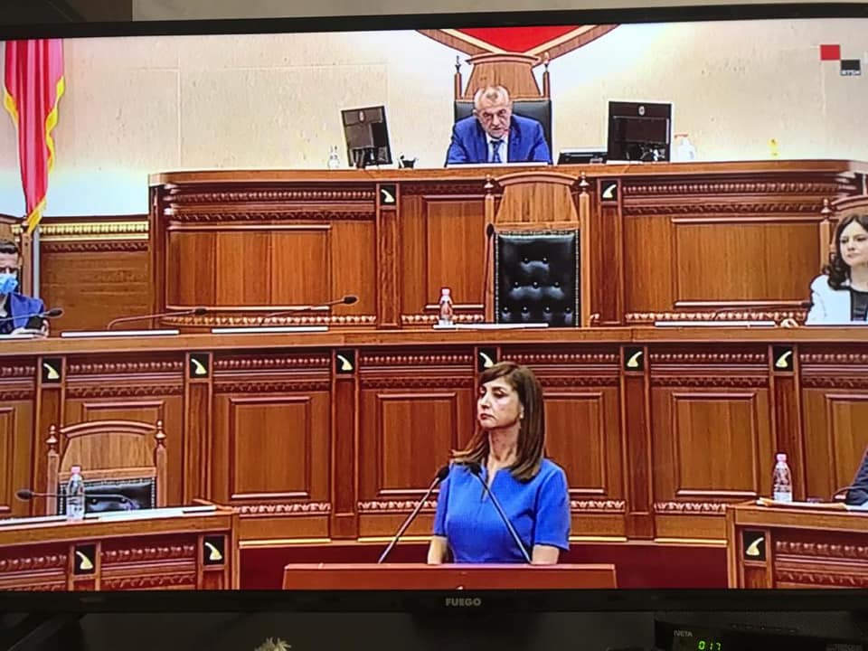 SPEECH OF THE OMBUDSMAN ERINDA BALLANCA DURING THE PRESENTATION OF THE ANNUAL REPORT IN THE ASSEMBLY OF ALBANIA